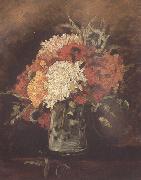 Vincent Van Gogh Vase with Carnations (nn04) oil painting picture wholesale
